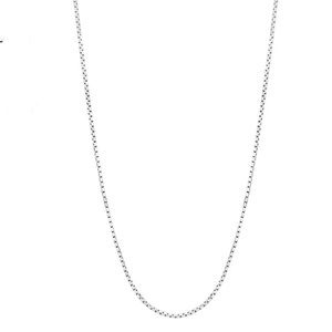 14K white gold necklace SOLID